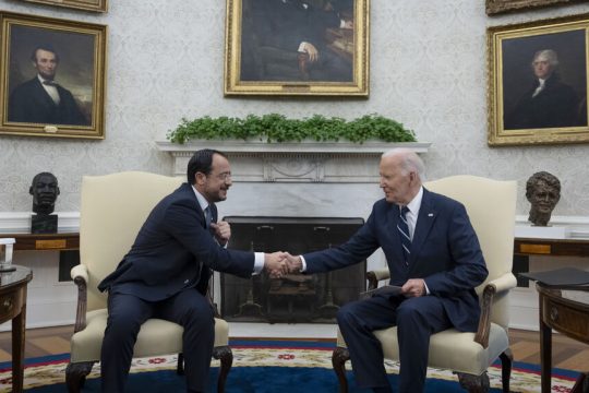 Συνάντηση κορυφής Μπάιντεν - Χριστοδουλίδη
